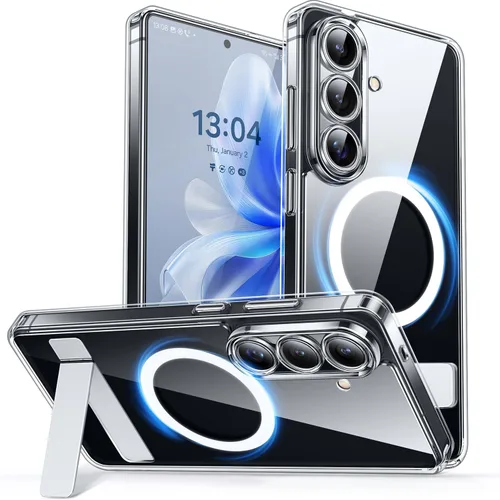 Vista 35 de CANSHN Funda diseñada para Samsung Galaxy A16-5G [protección completa de la cámara] [compatible con Magsafe] funda protectora trasera translúcida