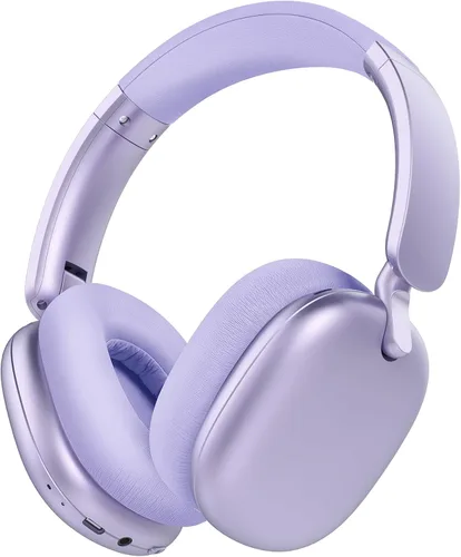 Vista 11 de C6 Active Noise Cancelling Headphones, Wireless Over Ear Bluetooth Headphones, 60H Playtime, Lightweight Folding Deep Bass Comfort Fit Ear Cups