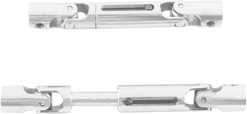 Vista 2 de 2 unids metal RC universal eje de transmisión CVD Junta de transmisión 2.244 in-2.795 in para WPL MN modos B-14 B-16 B-24 B-36 MN-D90 1/16 1/24 RC