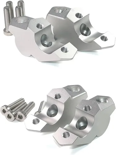 Vista 6 de Abrazadera de manillar para F850GS para F900R para F900XR para F850GS para motocicleta de aventura para elevador de manillar CNC con clip
