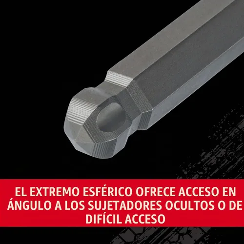 Vista 4 de CRAFTSMAN V-SERIES - Juego Allen de llaves hexagonales, SAE, 13 piezas (CMHT26159V)