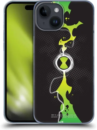 Vista 8 de Head Case Designs Funda rígida con licencia oficial de Ben 10: Omniverse Heatblast Graphics compatible con Apple iPhone 15