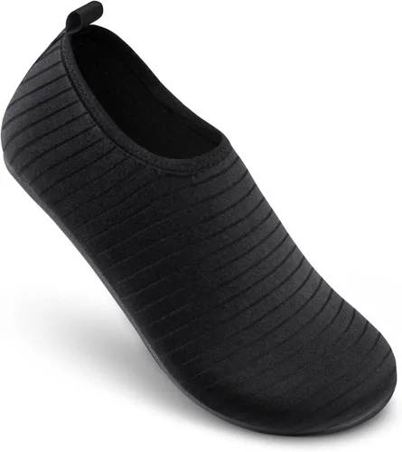 Vista 5 de Homitem Zapatos de agua para hombre y mujer, zapatos de playa descalzos, zapatos de piscina de secado rápido, calcetines de yoga para mujeres