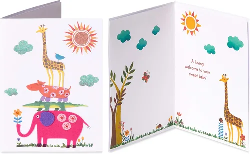 Vista 3 de Papyrus Tarjetas de baby shower, felicitaciones (3 unidades)