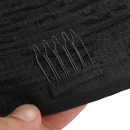 Vista 5 de Cola de caballo de cabello humano ondulado con pasta mágica deformación alrededor de la extensión de cabello humano rizado para mujeres negras, 150%