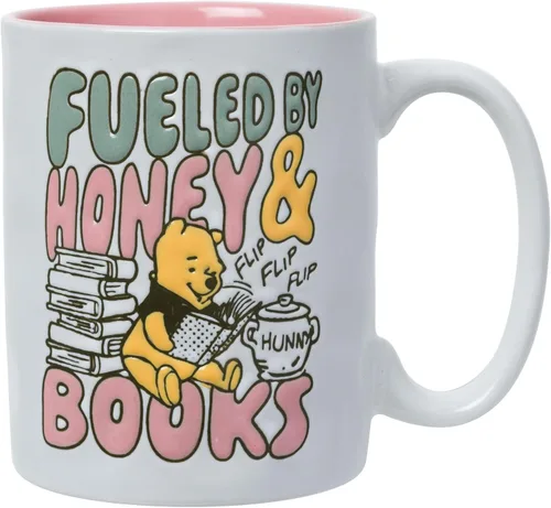 Vista 10 de Silver Buffalo Disney Winnie the Pooh Is It Monday Already With Eeyore - Taza de cerámica cónica, 18 onzas