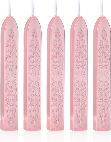 Vista 26 de Varillas de Cera para Sellar, Yoption 10 Piezas Varillas de Cera Multicolor con Mechas para Invitación de Boda Sobres de Regalo Tarjetas de Navidad