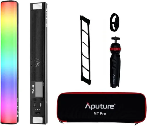 Vista 9 de Aputure Amaran T2C RGBWW - Tubo de luz LED, 20 W, 2500 K-7500 K, varilla de luz RGB ajustable, aplicación de soporte y control DMX 46 preajustes