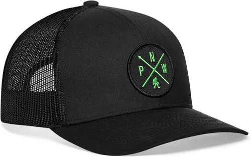 Vista 11 de HAKA PNW - Gorra de béisbol ajustable para hombre y mujer, diseño de camionero del noroeste del Pacífico