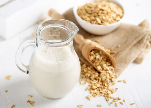 Vista 4 de Sysco Simply Plant Based Barista Blend - Leche de avena de 32 onzas líquidas, sin lácteos, Kosher, vegana y vegetariana, paquete de 2