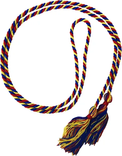 Vista 82 de Cordón de honor de graduación para graduaciones universitarias, escuela secundaria y más duradero y brillante (oro antiguo) - Paquete de 10