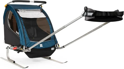 Vista 9 de Burley Encore X, remolque y cochecito para bicicleta para niños de 2 asientos