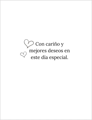 Vista 2 de Greeting Card Que La Felicidad Del Dia De Su Boda Les Acompane Toda Su Vida - Que La Felicidad Del Día De Tu Boda Esté Con Usted Durante Toda Tu