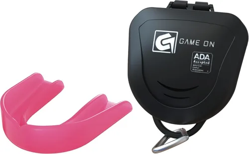 Vista 16 de Game On Protectores bucales, solo aceptado por la ADA, protector bucal deportivo sin tirantes para fútbol, baloncesto, lacrosse, hockey, protección