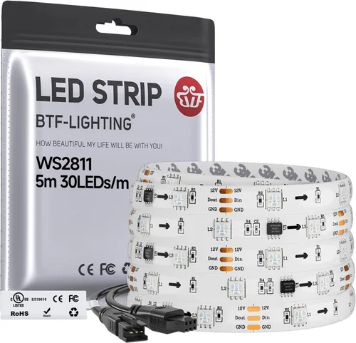Vista 17 de WS2811ALL, Blanco (White PCB)