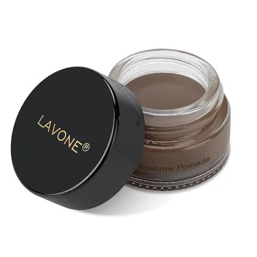 Vista 19 de Pomada de cejas – Pomada impermeable para cejas para resultados duraderos, fórmula a prueba de manchas y resistente al sudor, maquillaje natural