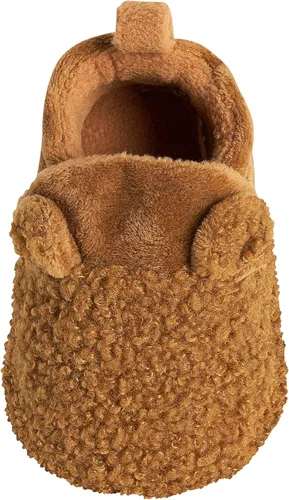 Vista 7 de Gerber Botines unisex con forro polar para bebé, antideslizantes, suaves, con orejas