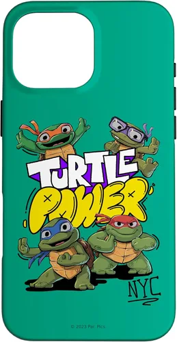 Vista 19 de Teenage Mutant Ninja Turtles: Mutant Mayhem - Funda con diseño de tortuga para iPhone 17