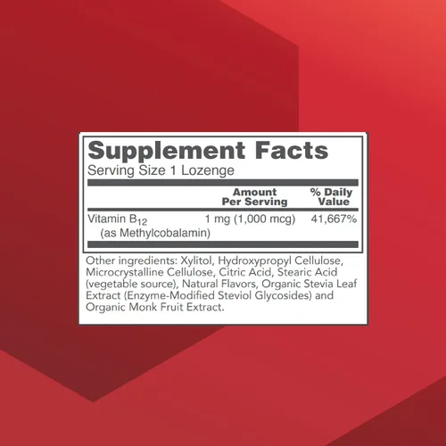 Vista 2 de PROTOCOL FOR LIFE BALANCE Metil B12 1,000mcg - Vitamina B12 para el metabolismo de la homocisteína - Apoya la salud del cerebro y la salud