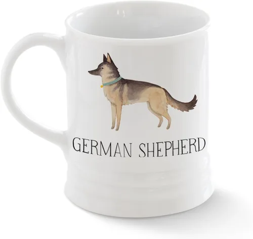 Vista 2 de Fringe Studio 481511 - Taza de cerámica, pastor alemán