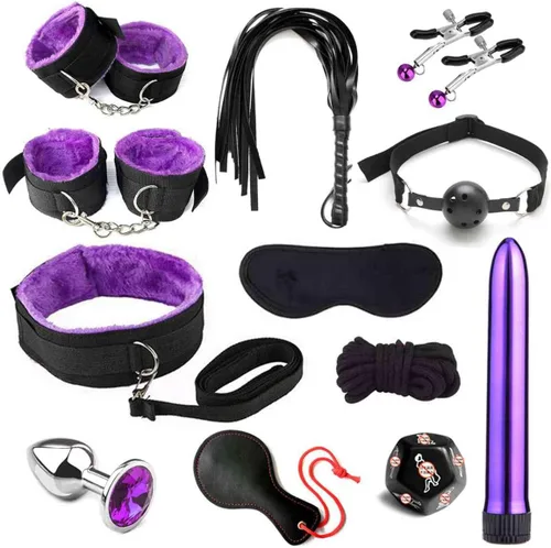 Vista 8 de Juego de correas de amarre sexual, para adultos, restricciones de cama para parejas debajo de la cama King, accesorios sexys para mujeres en correas
