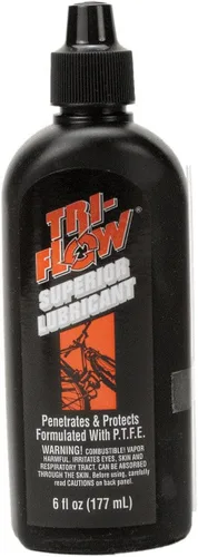 Vista 8 de Tri-Flow TF21010 Lubricante superior con botella de goteo, 2 onzas, negro/rojo