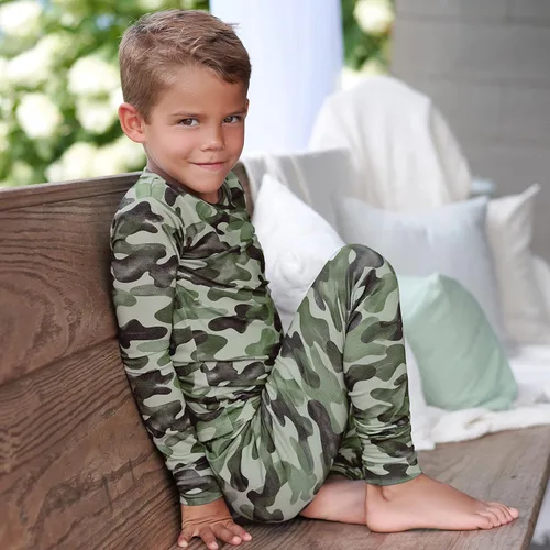 Vista 5 de Gerber Unisex Baby Toddler Buttery Soft 2-Piece Snug Fit Pajamas with Viscose Made from Eucalyptus