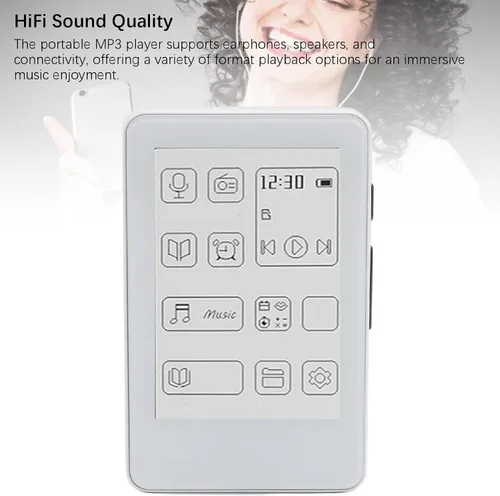 Vista 9 de Reproductor de MP3 de pantalla de 2.7 pulgadas, reproductor de música con sonido de alta fidelidad Bluetooth 5.0, reproductor de música MP3