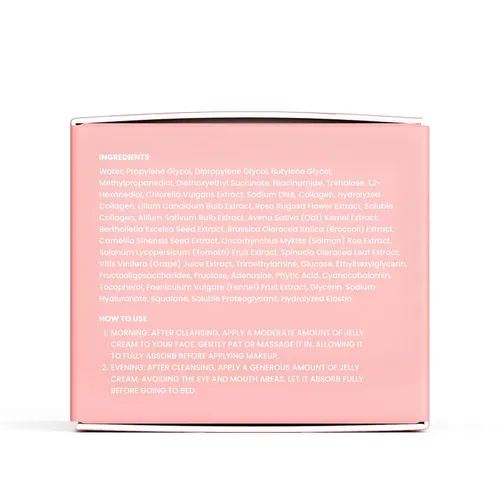 Vista 9 de QUIA Crema de Gelatina de Colágeno – Hidratante en Gel Ligero para una Piel Radiante y Tersa – Con Niacinamida y Péptidos – Cuidado de la Piel