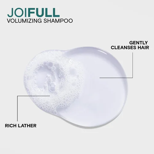 Vista 3 de Joico JoiFULL Volumizing Shampoo For Fine, Thin Hair Add Instant Body Long-Lasting Fullness For Thicker Bouncier Hair Boost Shine With