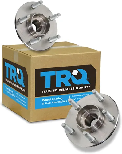 Vista 115 de TRQ Juego de 2 rodamientos de rueda delantera y conjunto de cubo compatible con Tesla 3 2020 Y 2018-2019 para Tesla 3 2020 Tesla Y AWD 2018-2019