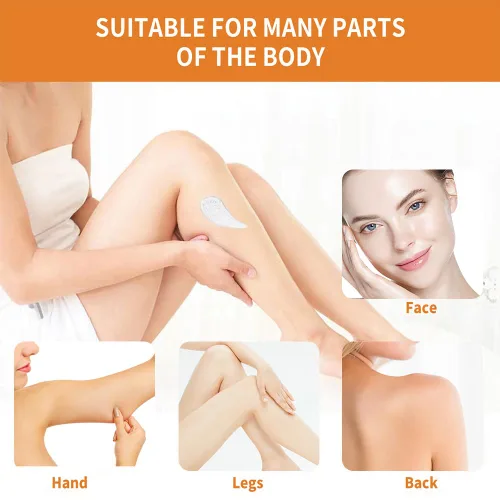 Vista 6 de 2 unidades de gel exfoliante naranja para la cara y la piel del cuerpo, gel hidratante facial hidratante de limpieza profunda, gel de pelado