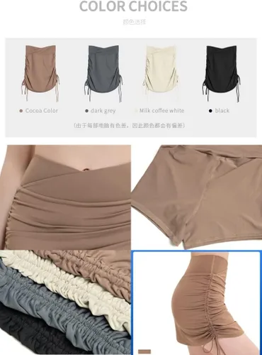Vista 6 de Falda Preppy Y2k, falda pantalón para mujer, falda de tenis, falda de verano, falda de entrenamiento para mujer