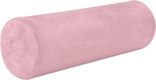 Vista 15 de Yuiboo Almohada de almohada de cuello pequeño beige decorativa de 5.5 x 17 pulgadas, almohadas redondas pequeñas para sillas cilíndricas de espuma