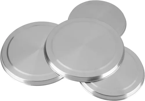 Vista 9 de Cubiertas para estufa, juego de 4 piezas, cubierta superior de estufa, de acero inoxidable, cubierta protectora de cocina, cubiertas redondas