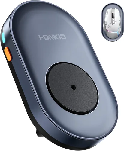 Vista 7 de HONKID Mouse Jiggler Mover con interruptor de encendido/apagado y puerto USB, sin controlador y no necesita software, simula el movimiento del mouse