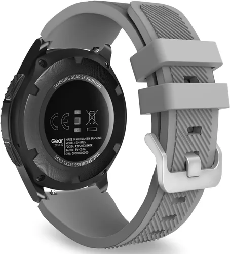 Vista 14 de Correa de reloj deportivo, marca MoKo, de silicona, para Samsung Gear S3, Negro