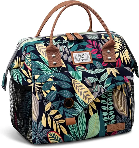 Vista 15 de Lekesky Lonchera térmica portátil para mujer, 11L, color gris