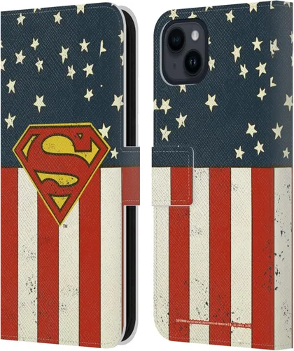 Vista 105 de Head Case Designs Funda de piel con licencia oficial de Superman DC Comics con logotipos negros y rojos compatible con Apple iPhone 11