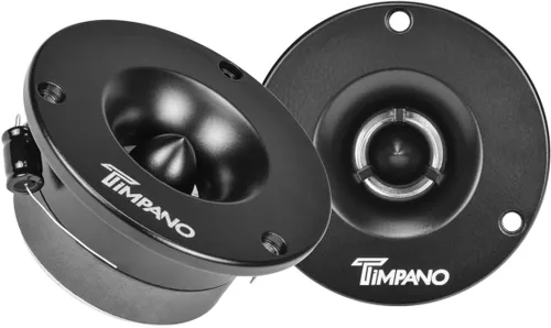 Vista 9 de Timpano TPT-ST2 Tweeter Super Slim de Cromo, 600 Vatios 4 Ohm, 105 dB, Bobina de voz de 1 pulgada, Tweeters Bullet de Sistema de Sonido para Coche