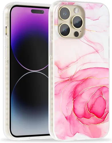 Vista 56 de SCORPIFY Funda para iPhone 15 Pro Max [Compatible con MagSafe] con Diseño de Estampado de Leopardo Guepardo Negro Mate, Linda Funda Magnética