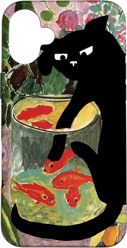 Vista 23 de Matisse's Goldfish and A Cat Case for iPhone 17
