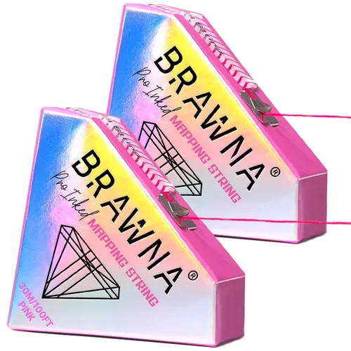 Vista 16 de BRAWNA PMU Supplies - Cuerda de mapeo preentintada para microblading y microsombreado de cejas - Cuerda de microblading premium - Herramienta