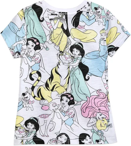 Vista 2 de Disney Princess and Friends Camiseta para niñas