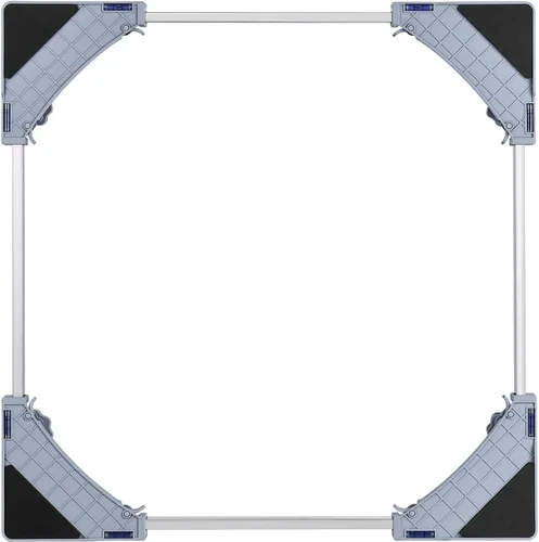 Vista 9 de VEVOR Soporte para Mini Nevera, Carrito Ajustable de 16''-25'' Base para Lavadora con 4 Pies Resistentes, 4 Ruedas Giratorias con Bloqueo, Base
