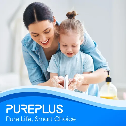 Vista 9 de PUREPLUS Filtro de agua para toda la casa de 1 etapa, con filtro de agua reductor de hierro y manganeso, carcasa universal de cartucho de 10" x