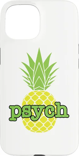 Vista 6 de Funda blanca para iPhone 16 Psych Pineapple Fruit