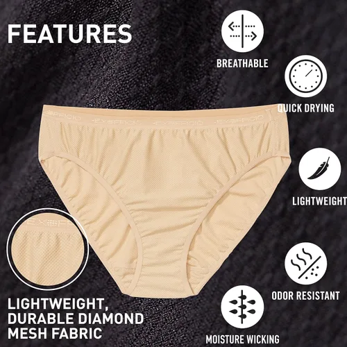 Vista 4 de ExOfficio Give-n-go - Calzones de bikini para mujer