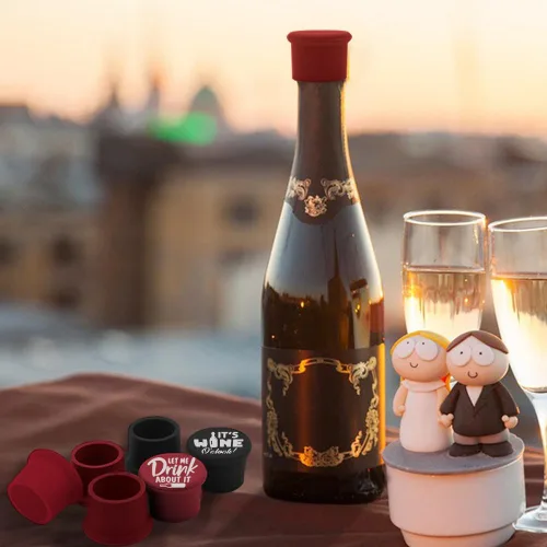 Vista 5 de 8 divertidos tapones de vino, regalos para amantes del vino para mujeres, accesorios de vino para amantes del vino, divertidos tapones de vino