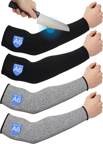 Vista 9 de Geyoga 2 pares de fundas protectoras de piel, mediano, Hppe; negro